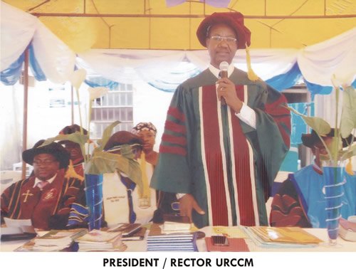 PRESIDENT / RECTOR URCCM
