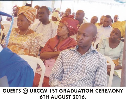 URCCM 1st graduation ceremony